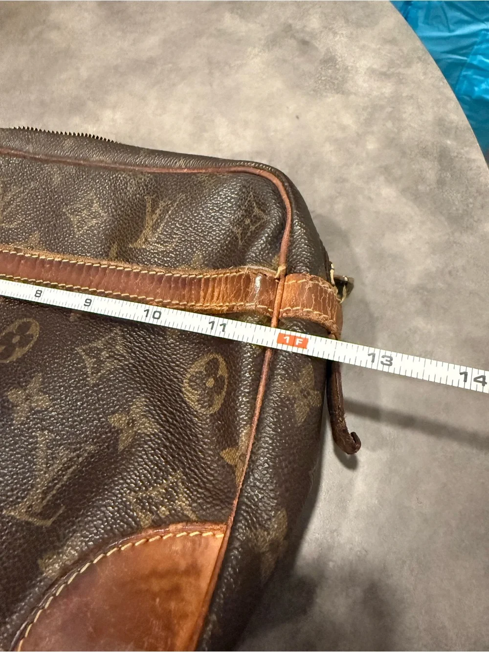 Louis Vuitton Vintage Brown Monogram Canvas Pouch
